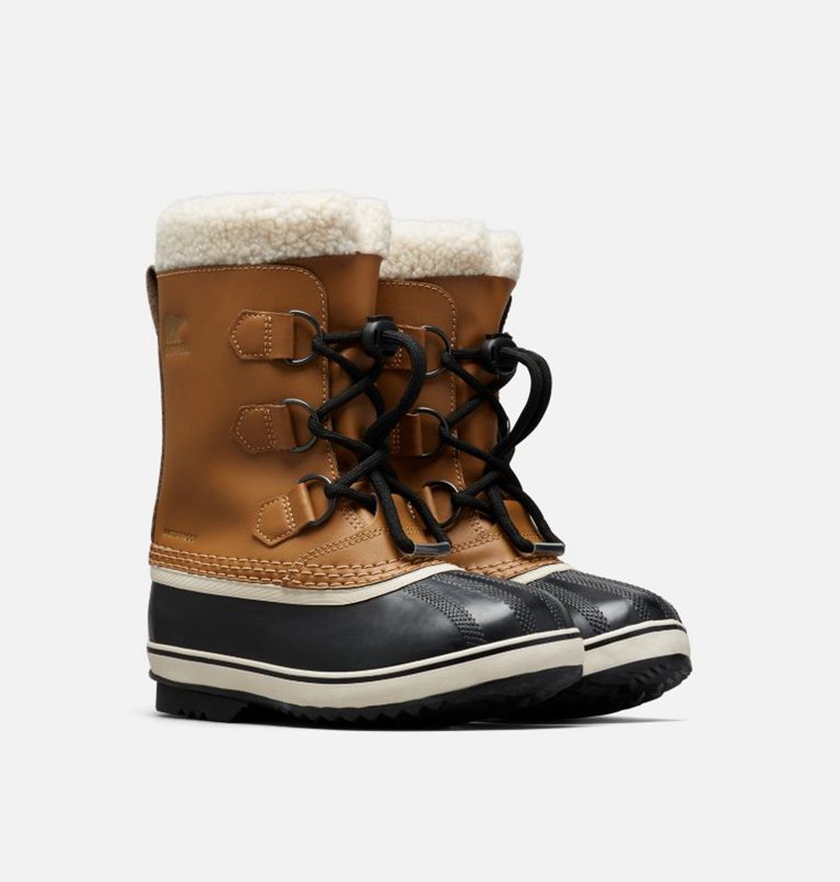 Botas Nieve Sorel Niños - Youth Yoot Pac™ Tp Marrones/Negras - 18975-RBMG